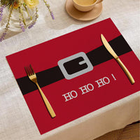 HKM-787347 Christmas Digital Printed Linen Insulation Placemat - Various Styles Available