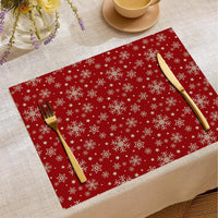 HKM-787347 Christmas Digital Printed Linen Insulation Placemat - Various Styles Available