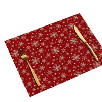 HKM-787347 Christmas Digital Printed Linen Insulation Placemat - Various Styles Available