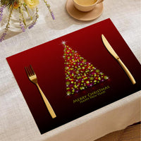 HKM-787347 Christmas Digital Printed Linen Insulation Placemat - Various Styles Available