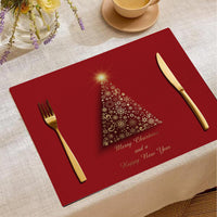 HKM-787347 Christmas Digital Printed Linen Insulation Placemat - Various Styles Available