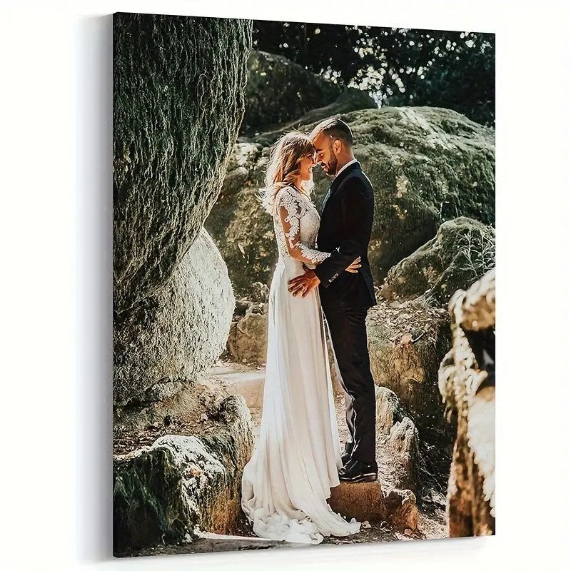 HKM-787475 Personalized Custom Canvas Wall Art - Transform Your Photos into Framed Artwork for Home Decor and Gifts