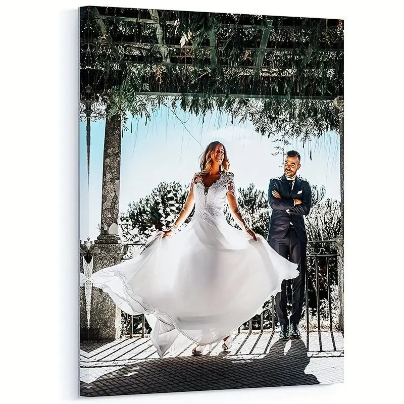 HKM-787475 Personalized Custom Canvas Wall Art - Transform Your Photos into Framed Artwork for Home Decor and Gifts