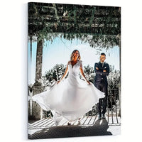 HKM-787475 Personalized Custom Canvas Wall Art - Transform Your Photos into Framed Artwork for Home Decor and Gifts
