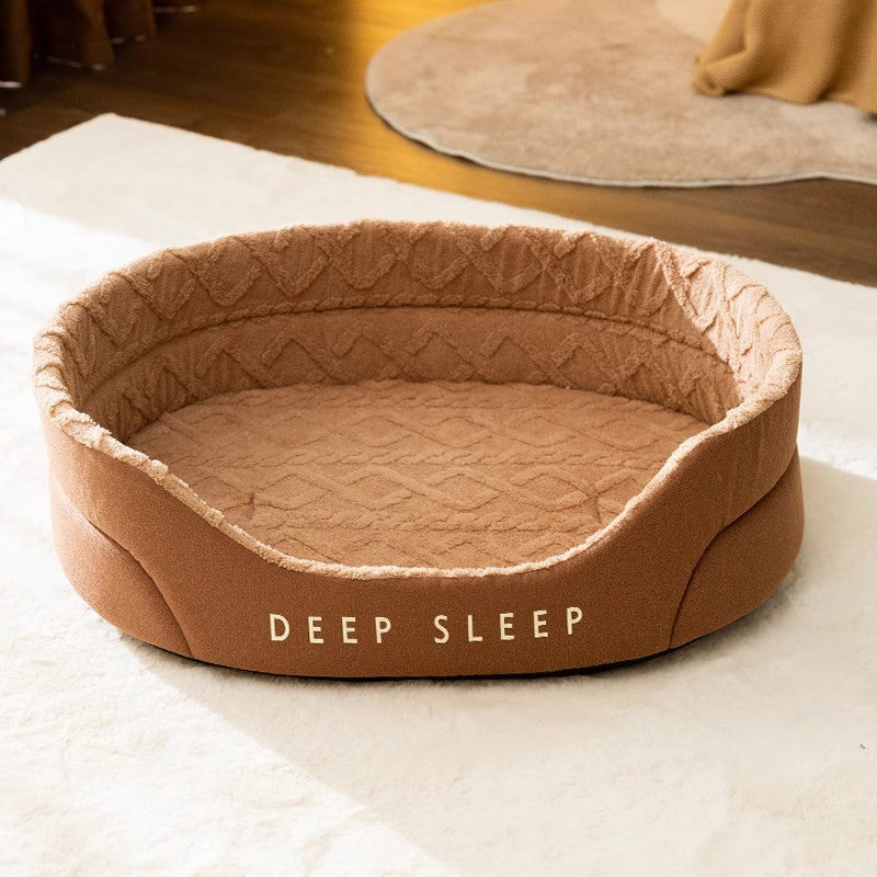 HKM-787923 Warm Thick Sponge Cat Nest Small Removable And Washable