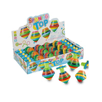 HKM-788115 LED Rainbow Light Spinning Top Toy with Music for Kids, Rotating Gyro Effect, Ages 3 and Up