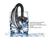 HKM-788115 Voice Activated Wireless Mini Bluetooth Headset with Noise Reduction - 10-12 Hours Playtime, 240 Hours Standby