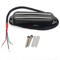 HKM-788243 Double-Coil Electric Guitar Pickup for ST/SQ Models - Low Noise, Ceramic Magnets, Dual-Blade Design
