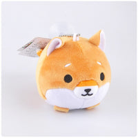 HKM-788371 Cute Cartoon Shiba Inu Plush Doll Keychain - 8cm Pendant for Kids