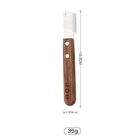 HKM-788627 Wooden Pet Comb for Cats and Dogs - Double-Sided Open Knot and Needle Comb