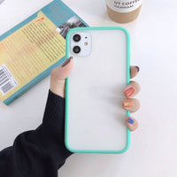 HKM-789075 Frosted Silicone Protective Phone Case for Enhanced Grip and Durability