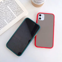 HKM-789075 Frosted Silicone Protective Phone Case for Enhanced Grip and Durability