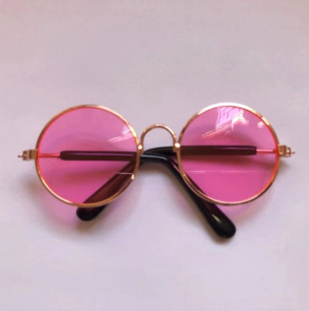 HKM-789203 Stylish Cat Sunglasses with Multi-Color Options for Pets