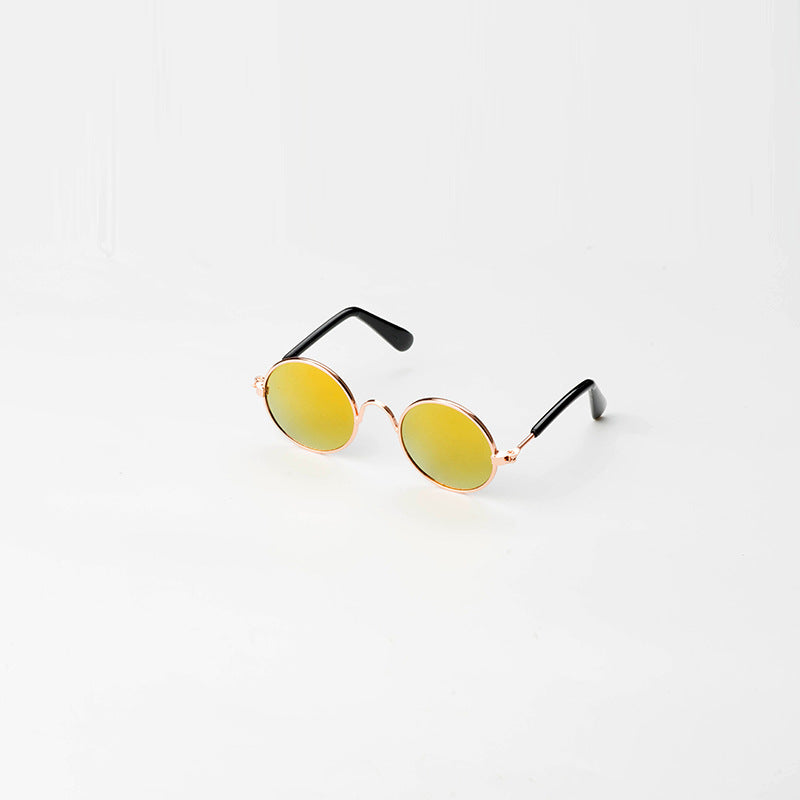 HKM-789203 Stylish Cat Sunglasses with Multi-Color Options for Pets