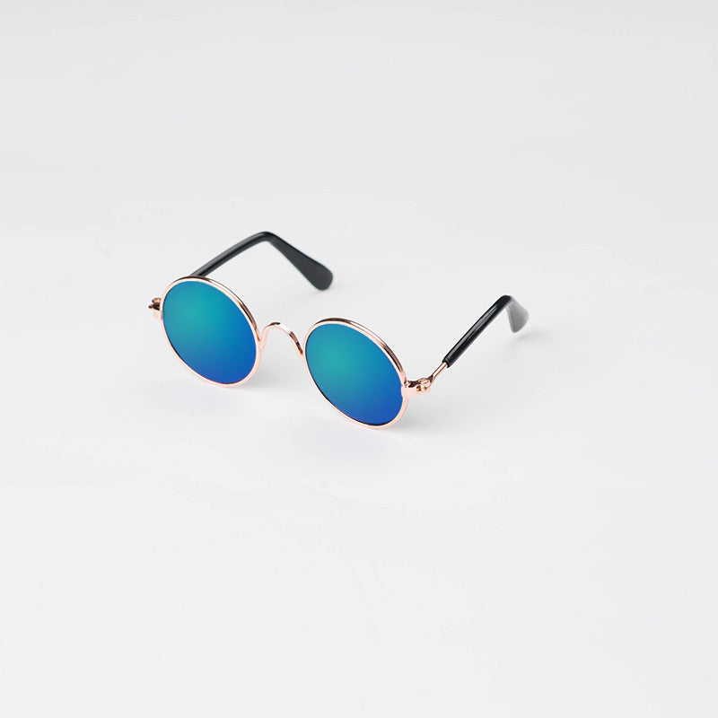 HKM-789203 Stylish Cat Sunglasses with Multi-Color Options for Pets