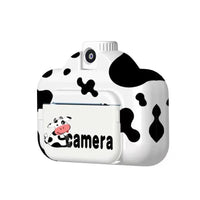 HKM-789267 Mini Instant Print Digital Video Selfie Camera for Kids - 1080P, 180° Wide Angle, 2.4" Screen, Recording Function