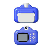 HKM-789267 Mini Instant Print Digital Video Selfie Camera for Kids - 1080P, 180° Wide Angle, 2.4" Screen, Recording Function