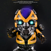 HKM-789523 Dancing Robot Toy with Light and Music for Kids, Interactive Educational Action Figure in Yellow Bee Design