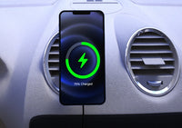 HKM-789587 Magnetic Wireless Car Charger for iPhone and Android Models - Fast Charging Support