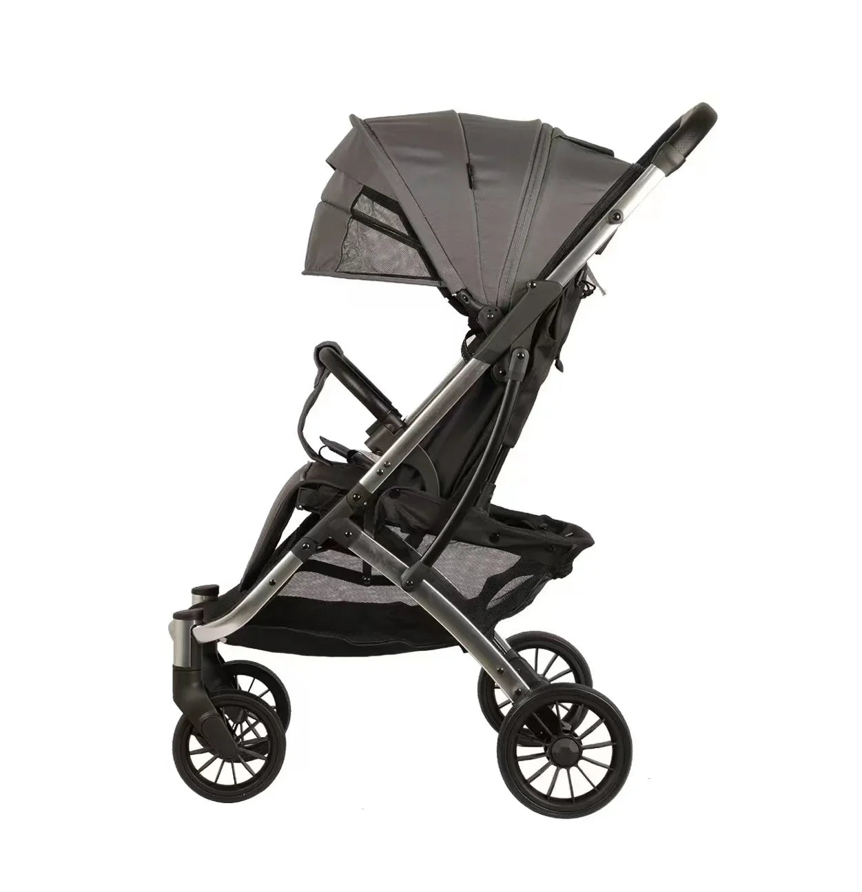 KTX-789715 Lightweight Foldable Baby Stroller for Convenient Travel and Everyday Use