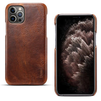 HKM-789779 Genuine Leather Phone Case for iPhone 12, 12 Pro, and 12 Pro Max - Available in Multiple Colors