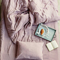 HKM-789843 Pure Linen Bed Sheet - Antibacterial, Sweat-Absorbing, Multiple Sizes Available