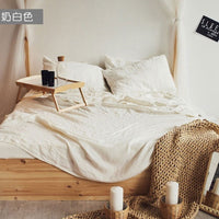 HKM-789843 Pure Linen Bed Sheet - Antibacterial, Sweat-Absorbing, Multiple Sizes Available