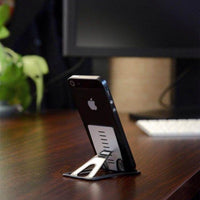 HKM-789907 Adjustable Lazy Phone Holder for Desktop - Black, 8.5CM x 5CM