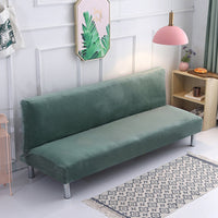 HKM-790739 Universal Leather Fabric Sofa Cushion Cover - Armrest-Free, Plush Material, Multiple Colors Available