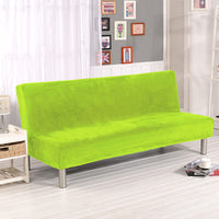 HKM-790739 Universal Leather Fabric Sofa Cushion Cover - Armrest-Free, Plush Material, Multiple Colors Available