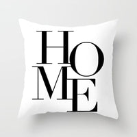 HKM-790803 Super Soft Printed Cushion Cover in Brushed Cloth and Imitation Linen, 45x45cm