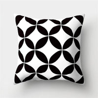 HKM-790803 Super Soft Printed Cushion Cover in Brushed Cloth and Imitation Linen, 45x45cm