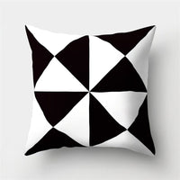 HKM-790803 Super Soft Printed Cushion Cover in Brushed Cloth and Imitation Linen, 45x45cm