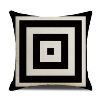 HKM-790803 Super Soft Printed Cushion Cover in Brushed Cloth and Imitation Linen, 45x45cm