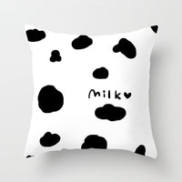 HKM-790803 Super Soft Printed Cushion Cover in Brushed Cloth and Imitation Linen, 45x45cm