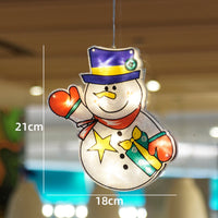HKM-791123 Luminous Christmas Suction Cup Light for Tree and Outdoor Decoration