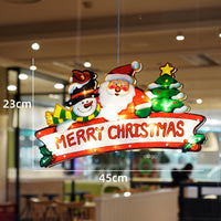 HKM-791123 Luminous Christmas Suction Cup Light for Tree and Outdoor Decoration