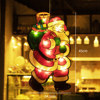HKM-791123 Luminous Christmas Suction Cup Light for Tree and Outdoor Decoration
