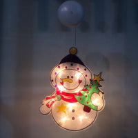 HKM-791123 Luminous Christmas Suction Cup Light for Tree and Outdoor Decoration