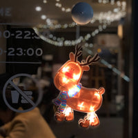 HKM-791123 Luminous Christmas Suction Cup Light for Tree and Outdoor Decoration