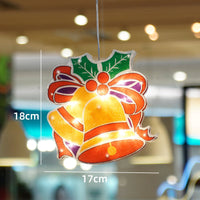 HKM-791123 Luminous Christmas Suction Cup Light for Tree and Outdoor Decoration