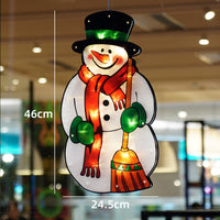 HKM-791123 Luminous Christmas Suction Cup Light for Tree and Outdoor Decoration