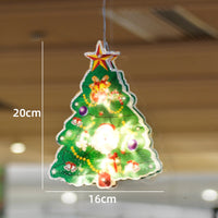 HKM-791123 Luminous Christmas Suction Cup Light for Tree and Outdoor Decoration