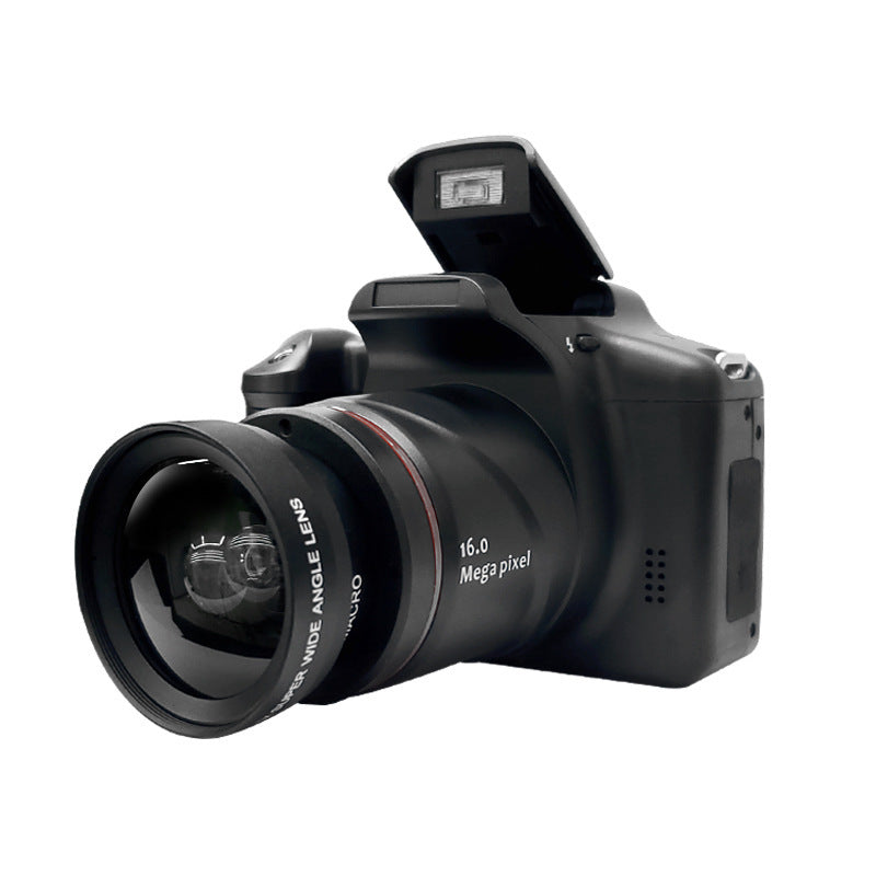 HKM-791187 Portable HD Telephoto Digital Camera with 120° Angle and Infinite Loop Recording