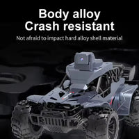 HKM-791251 Alloy Remote-Controlled Off-Road Car with Real-Time Video Transmission, Integrated Camera, and USB Charging
