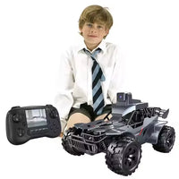 HKM-791251 Alloy Remote-Controlled Off-Road Car with Real-Time Video Transmission, Integrated Camera, and USB Charging