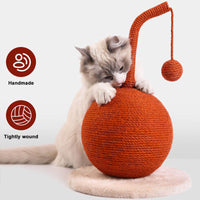 HKM-791443 Creative Teasing Cat Claw Sharpening Artifact Interactive Toy Fruit Ball