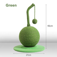HKM-791443 Creative Teasing Cat Claw Sharpening Artifact Interactive Toy Fruit Ball