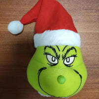 HKM-791443 Green Cloth Prosthetic Leg Ornament for Christmas Tree Decoration, 40x20x10cm