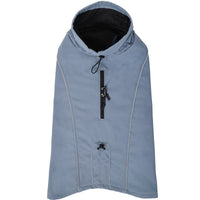 HKM-791507 Outdoor Soft Shell Jacket for Dogs – Waterproof, Stylish, and Comfortable in Rock Brown, Blue, and Black (Sizes XS-3XL)